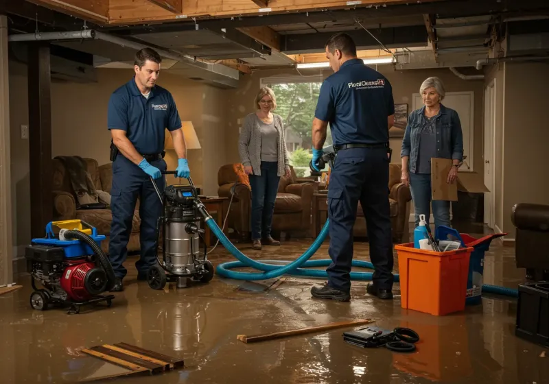 Basement Water Extraction and Removal Techniques process in Tilden, TX